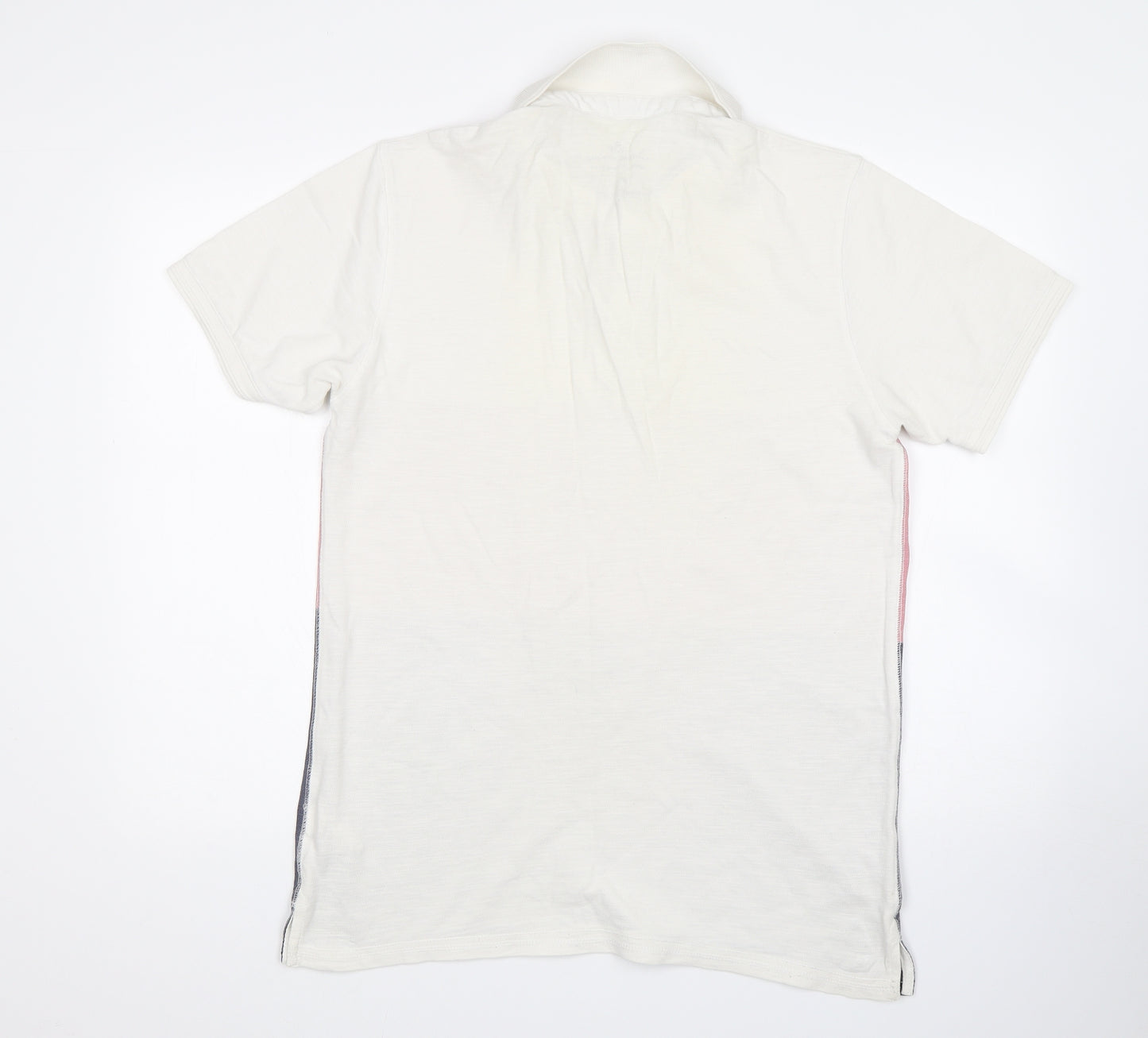 Matalan Mens Multicoloured Colourblock   Polo Size M