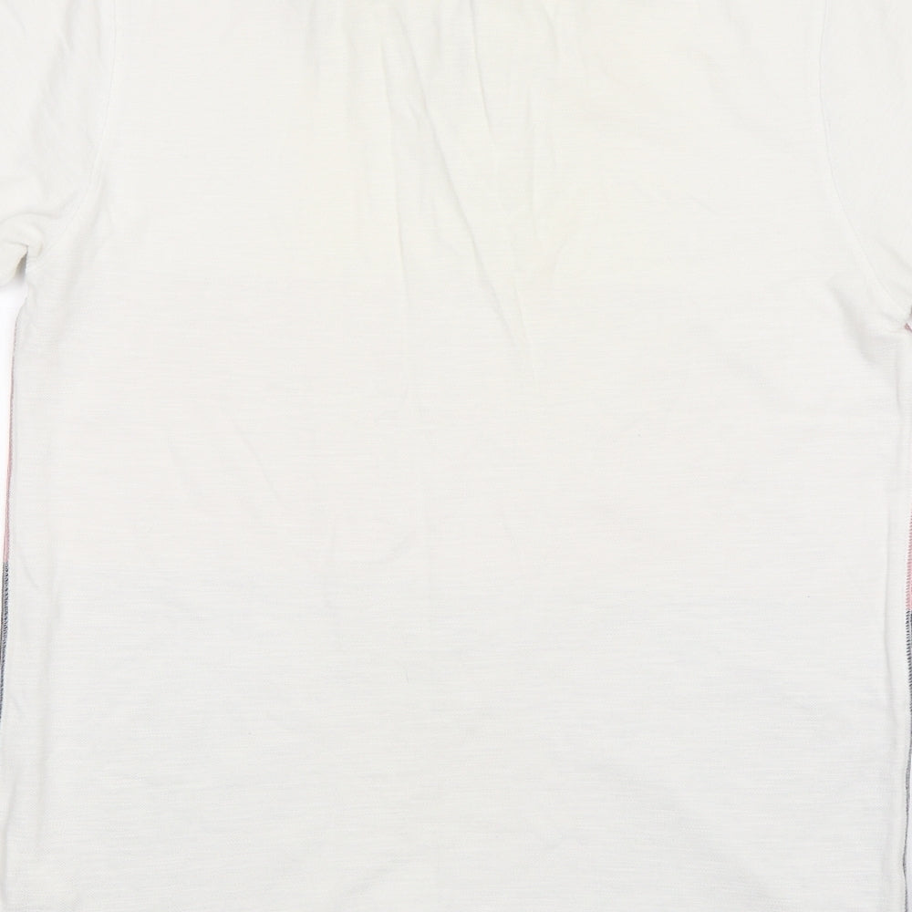 Matalan Mens Multicoloured Colourblock   Polo Size M