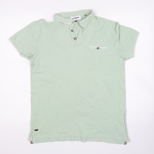 Le Shark Womens Green   Basic Polo Size M