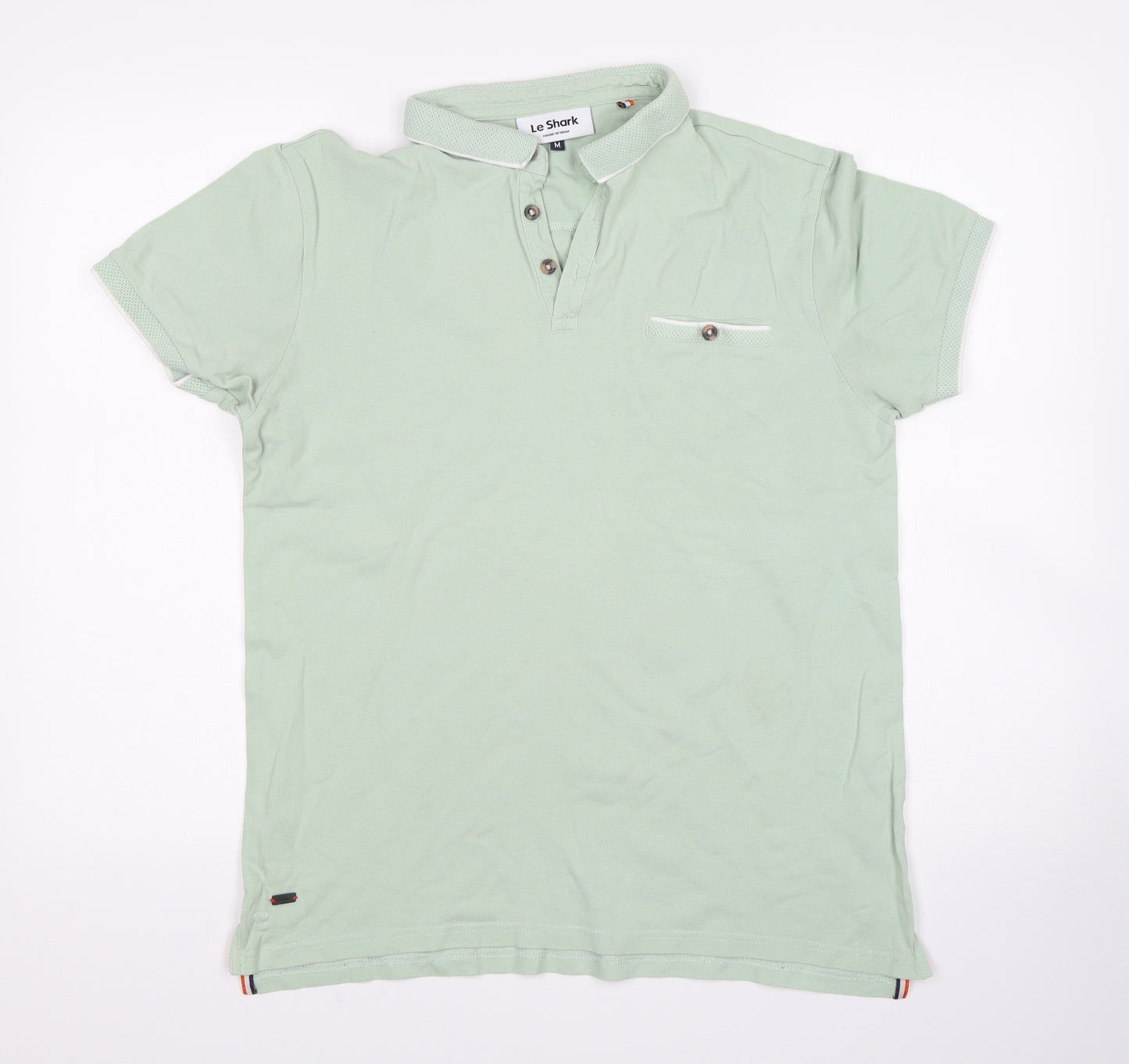 Le Shark Womens Green   Basic Polo Size M