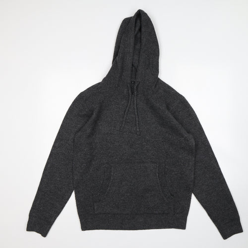 Prewron Womens Grey   Pullover Hoodie Size M