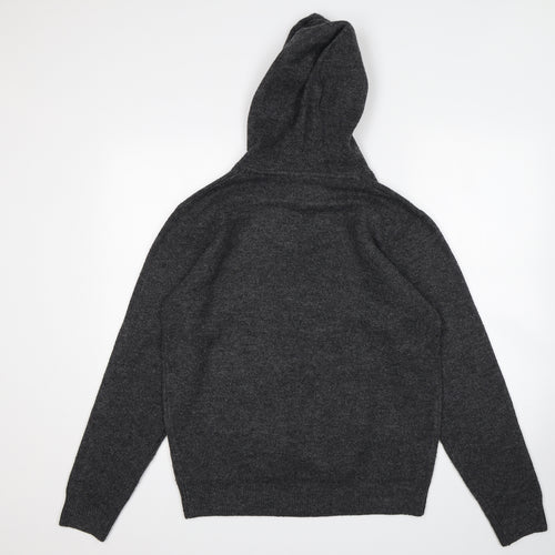Prewron Womens Grey   Pullover Hoodie Size M