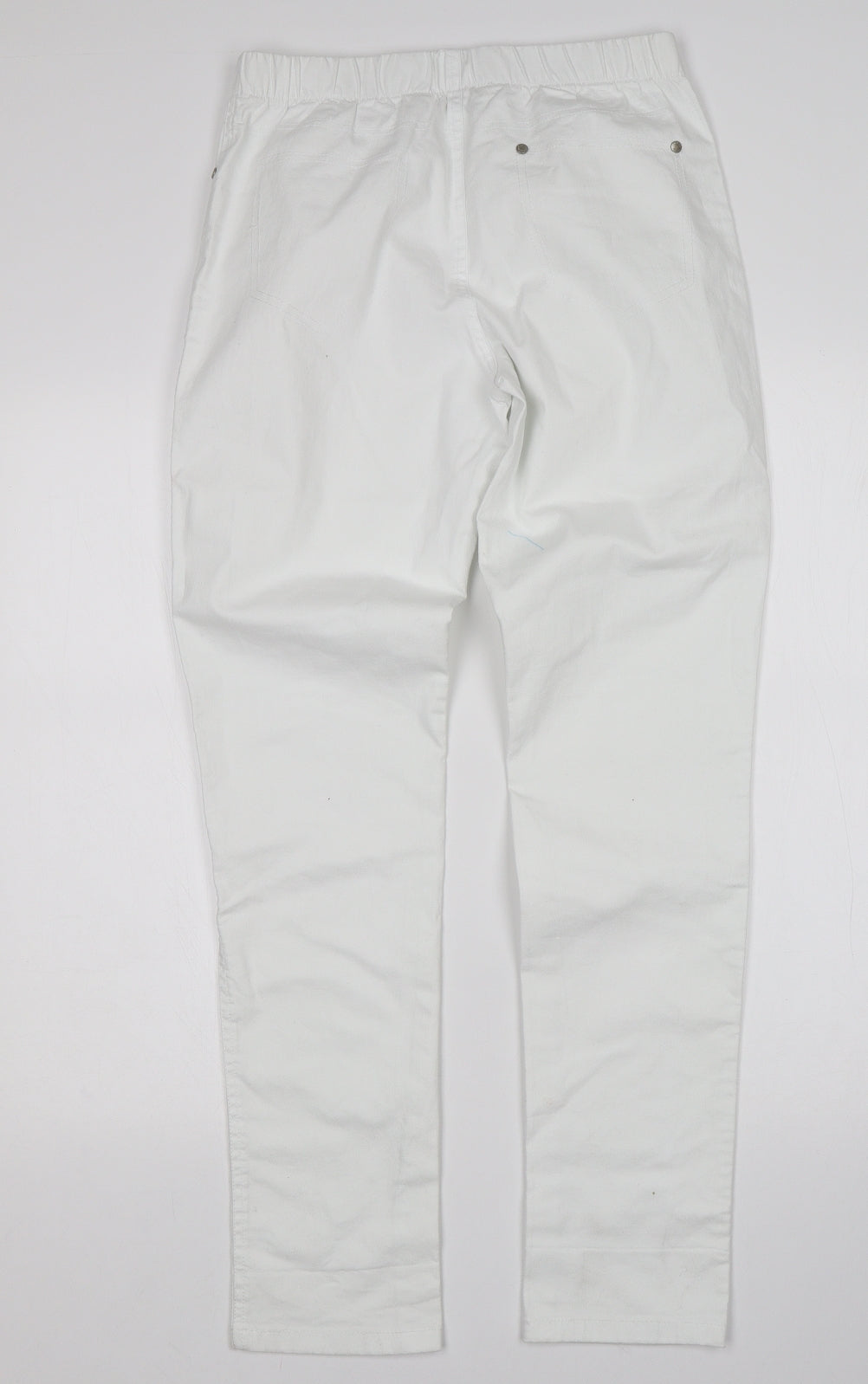 Denim Co Womens White   Jegging Jeans Size 12 L30 in