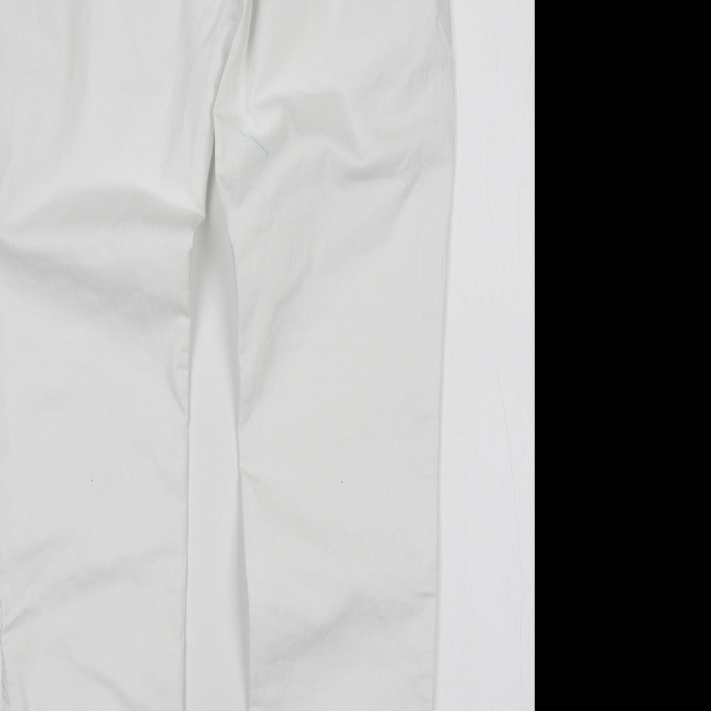 Denim Co Womens White   Jegging Jeans Size 12 L30 in