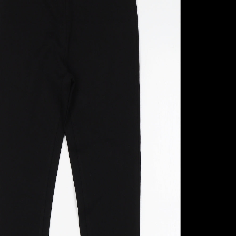 George Womens Black   Capri Leggings Size 8 L25 in