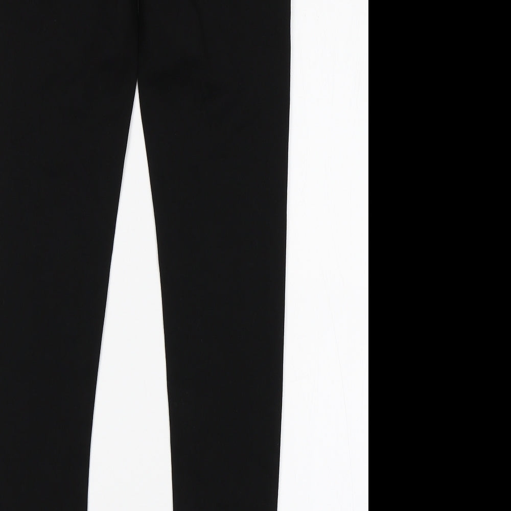 George Womens Black   Capri Leggings Size 8 L25 in