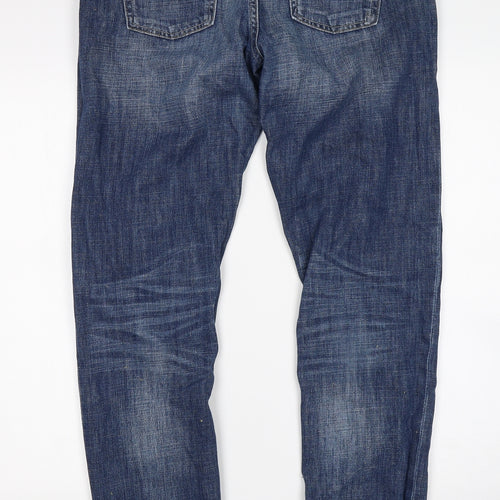 NEXT Womens Blue   Boyfriend Jeans Size 10 L30 in
