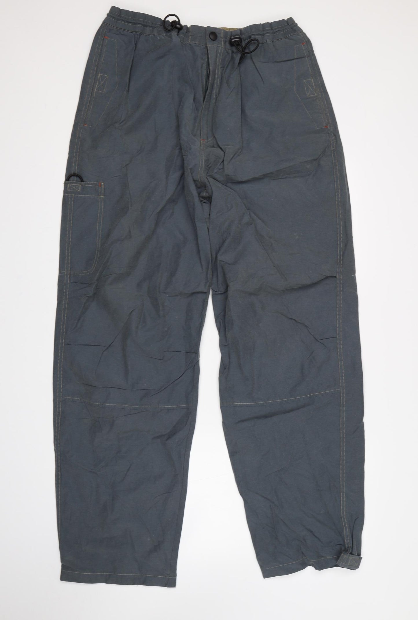 Atlantic Mens Green   Rain Trousers Trousers Size 34 L30 in