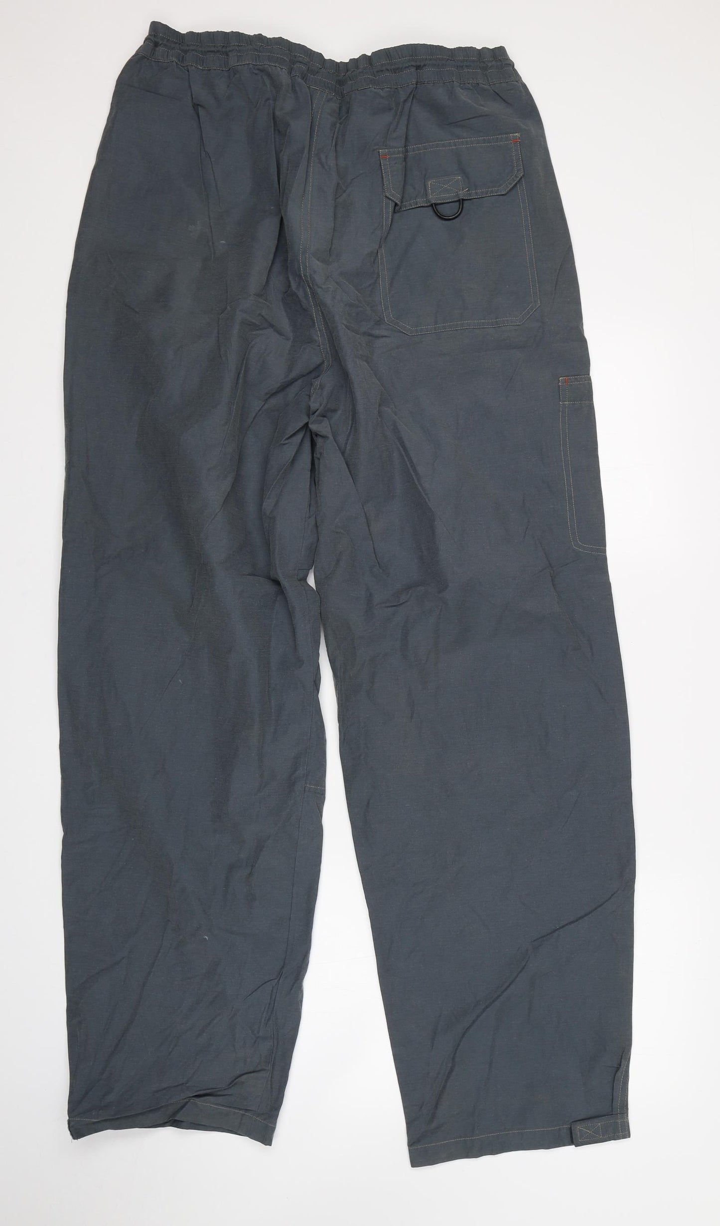 Atlantic Mens Green   Rain Trousers Trousers Size 34 L30 in