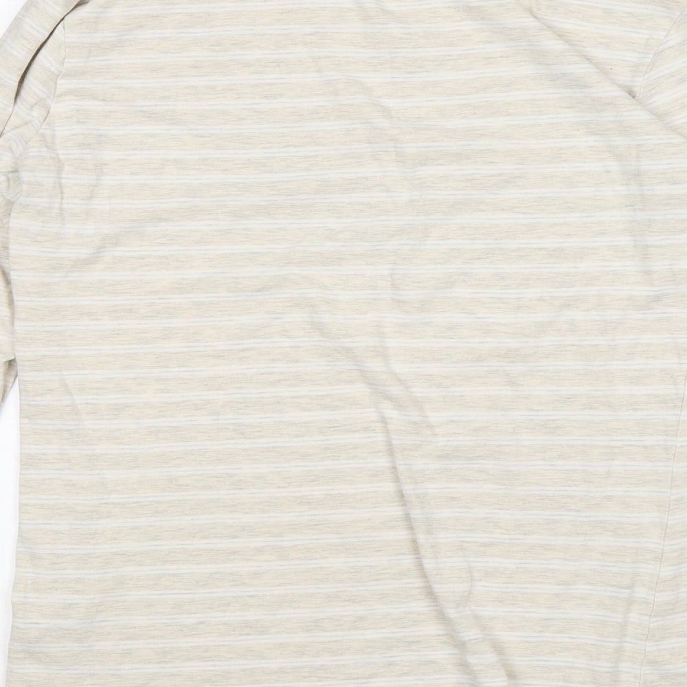 Primark Womens Multicoloured Striped  Basic T-Shirt Size M