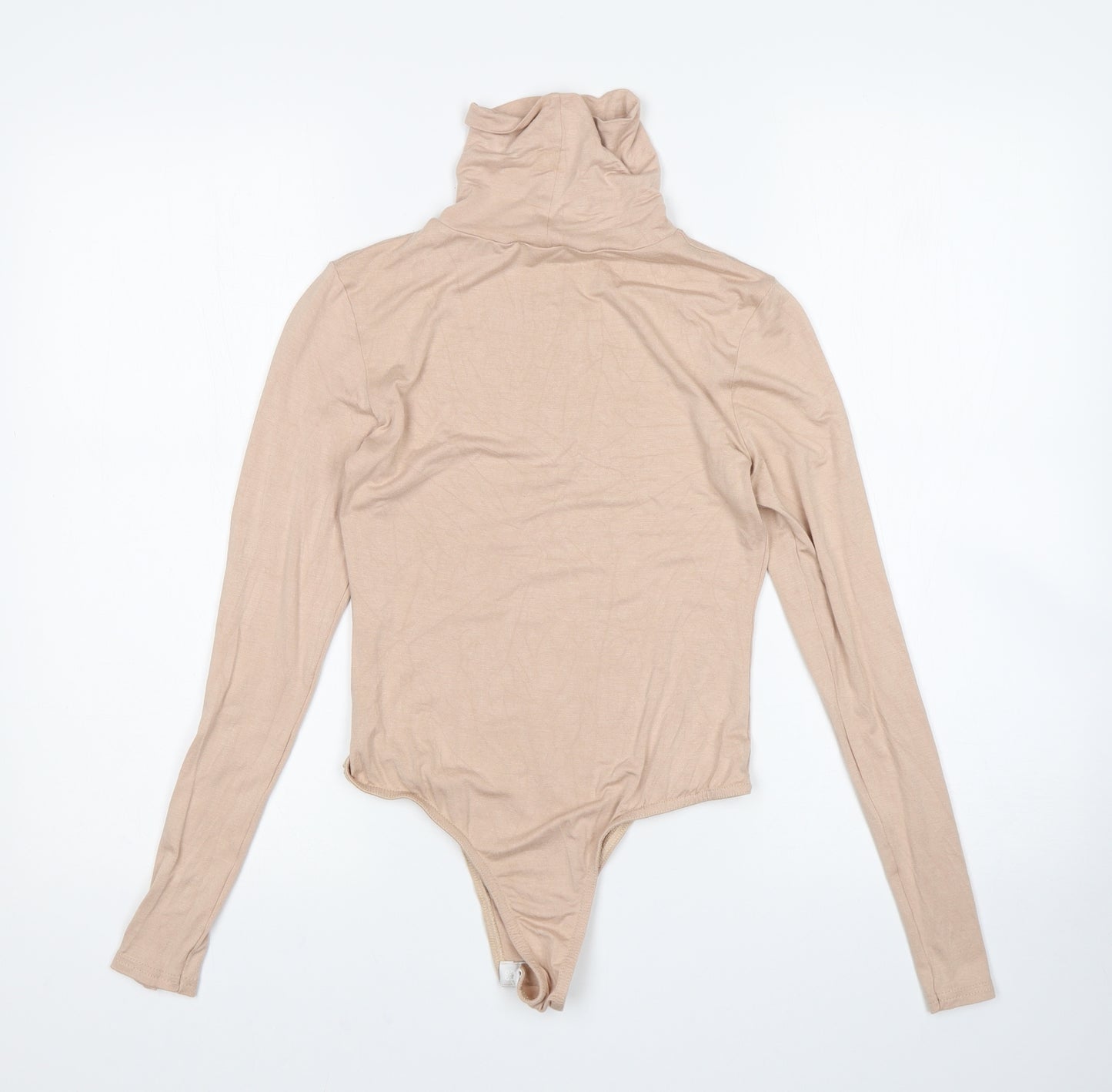 Preworn Womens Beige   Bodysuit One-Piece Size S
