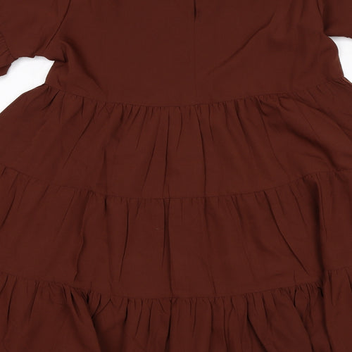 City Lights Womens Brown   A-Line  Size 8