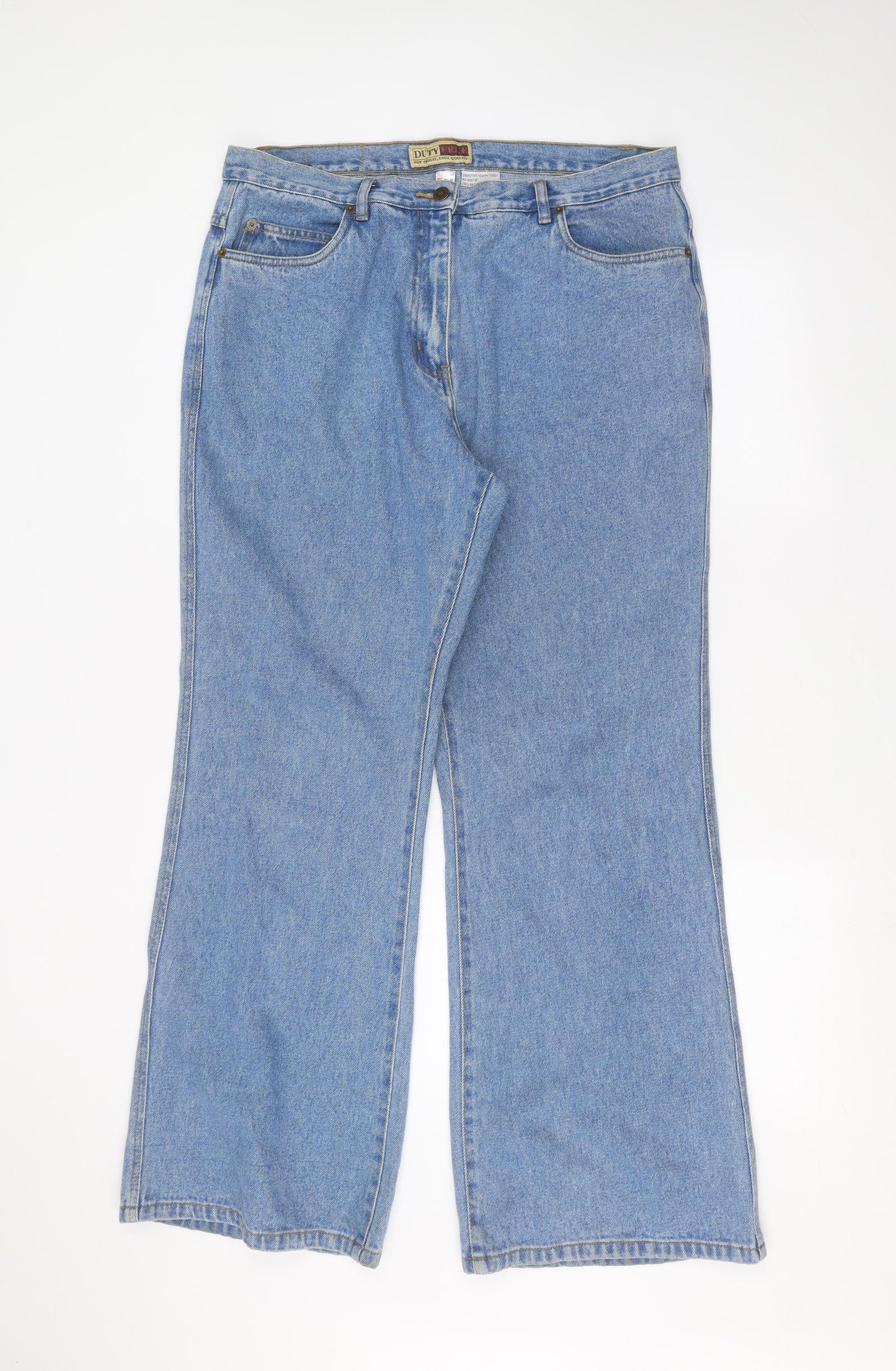 Duty Free Womens Blue   Straight Jeans Size 22 L29 in
