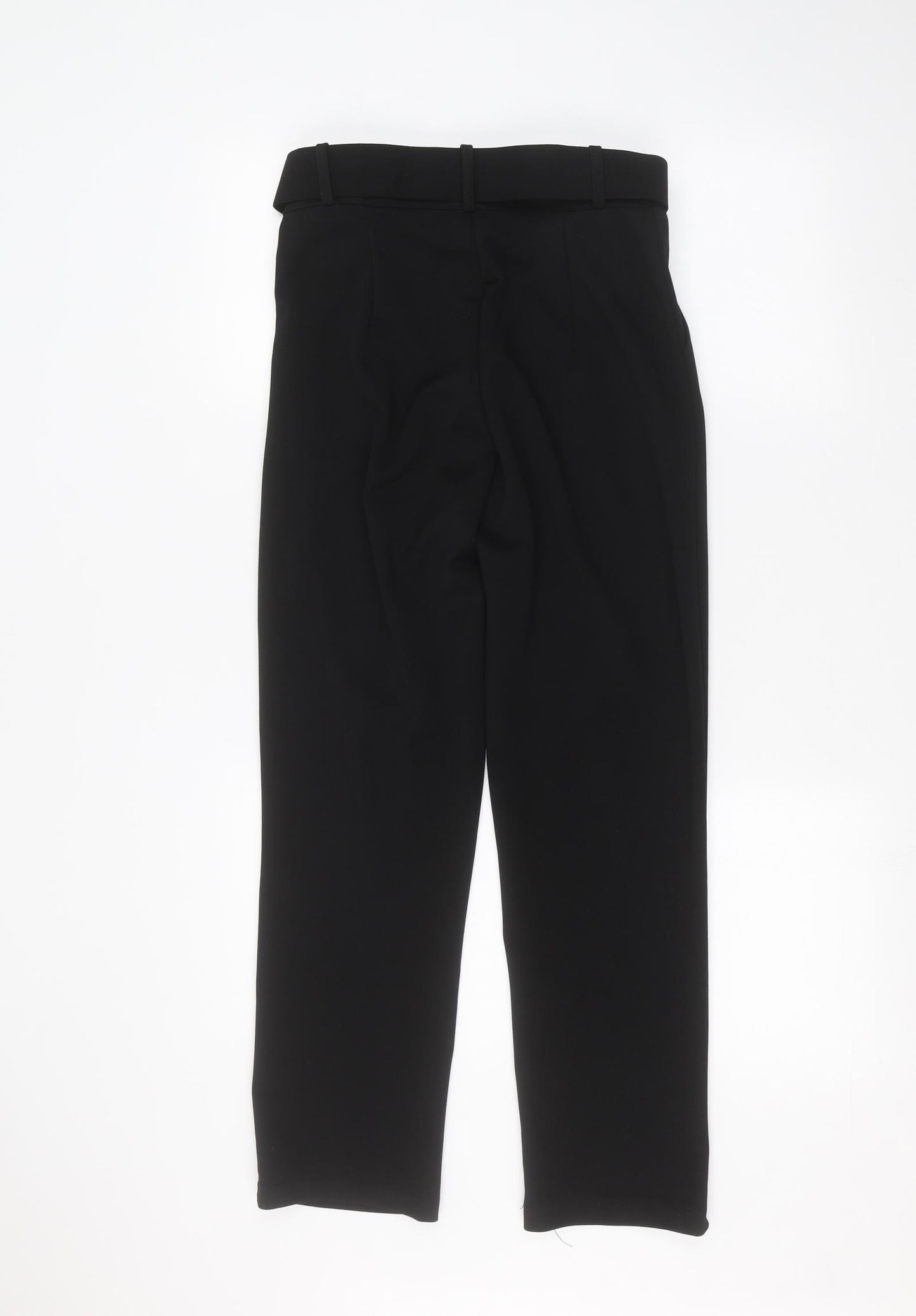 Boohoo Womens Black   Trousers  Size 10 L25 in
