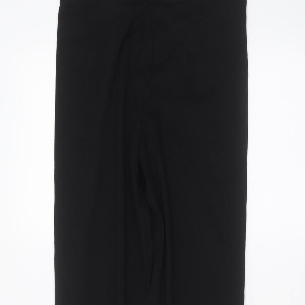 Nutmeg Womens Black   Jogger Leggings Size 10 L25 in