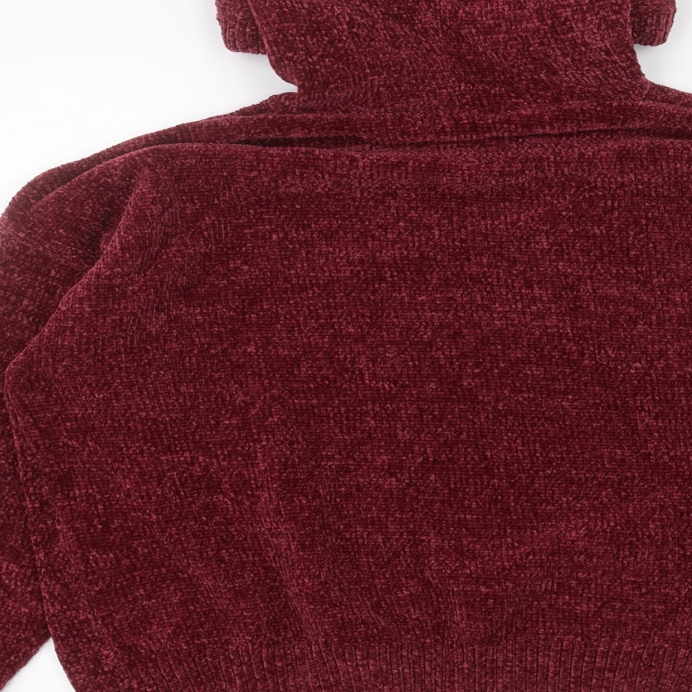 Primark Womens Red   Pullover Hoodie Size L
