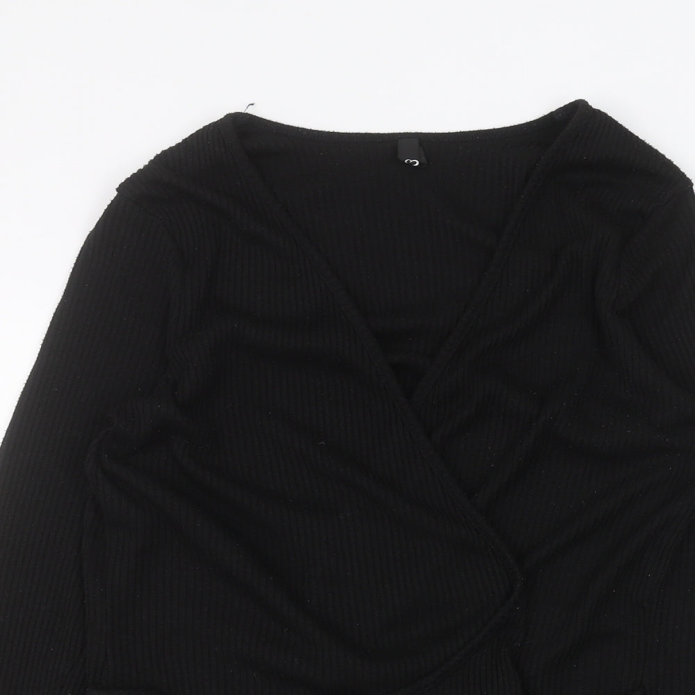 Preworn Womens Black   Cardigan Jumper Size 20