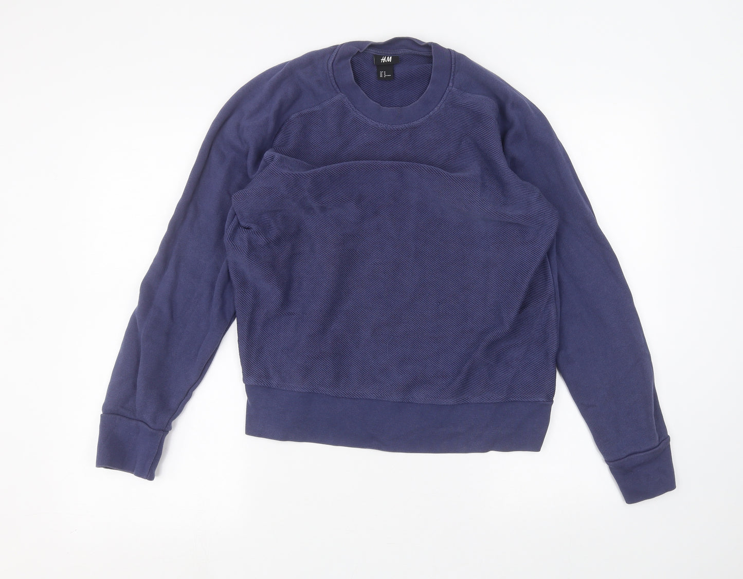 H&M Womens Blue   Pullover Jumper Size M