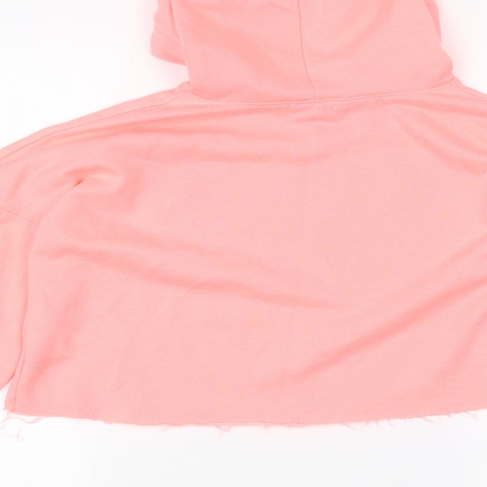 New Look Girls Pink   Pullover Hoodie Size 12-13 Years