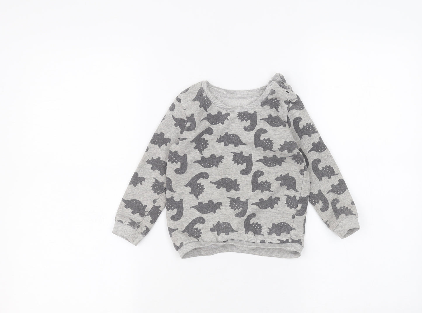 Matalan Baby Grey   Pullover Jumper Size 18-24 Months