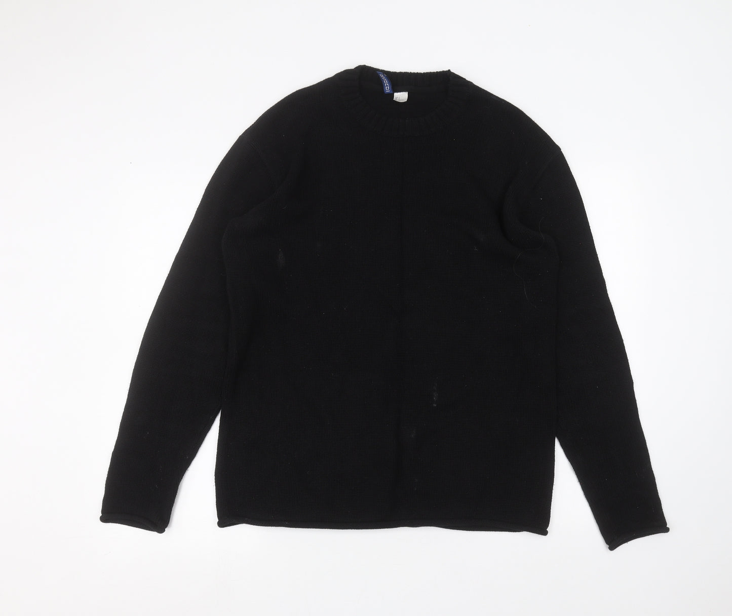 H&M Womens Black   Pullover Jumper Size S