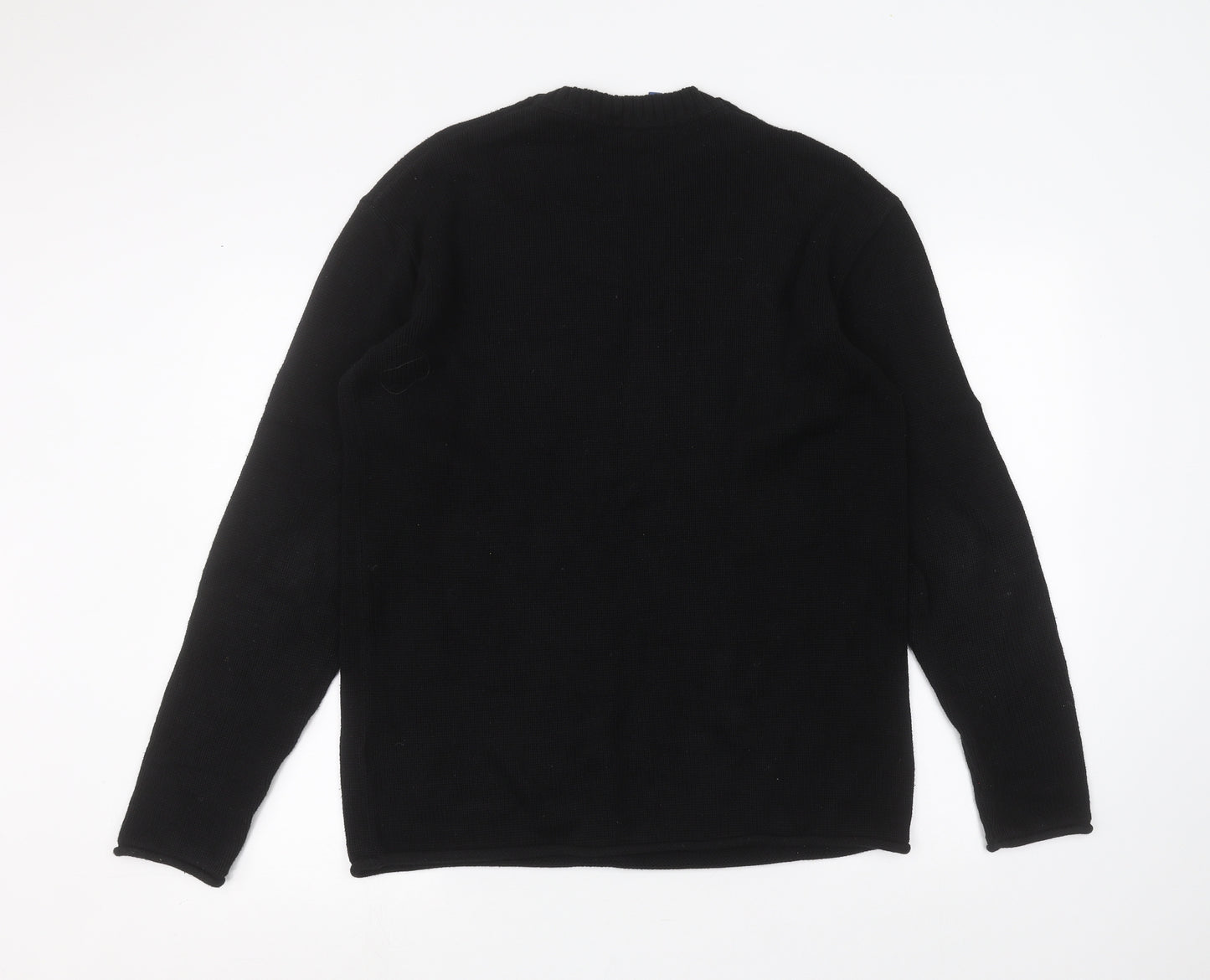 H&M Womens Black   Pullover Jumper Size S