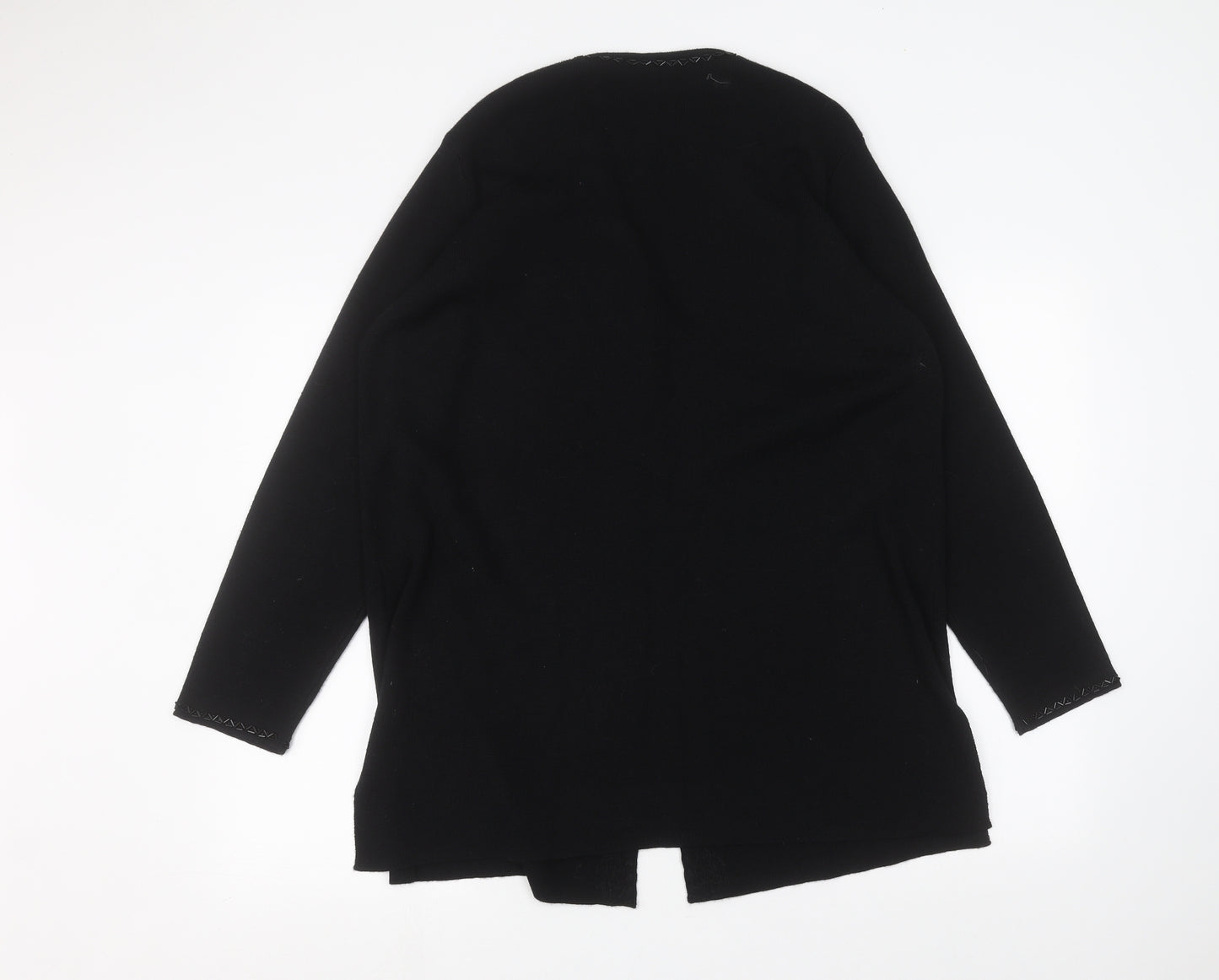 Marks and Spencer Womens Black   Cardigan Jumper Size 20