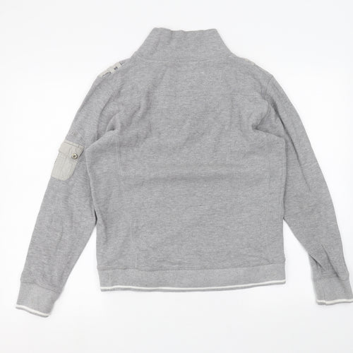 Lee Cooper Mens Grey   Pullover Jumper Size S
