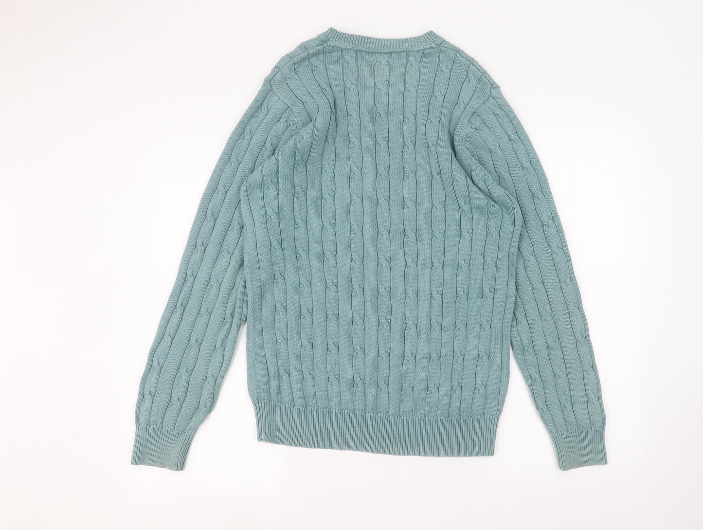 Marks and Spencer Mens Blue   Pullover Jumper Size L