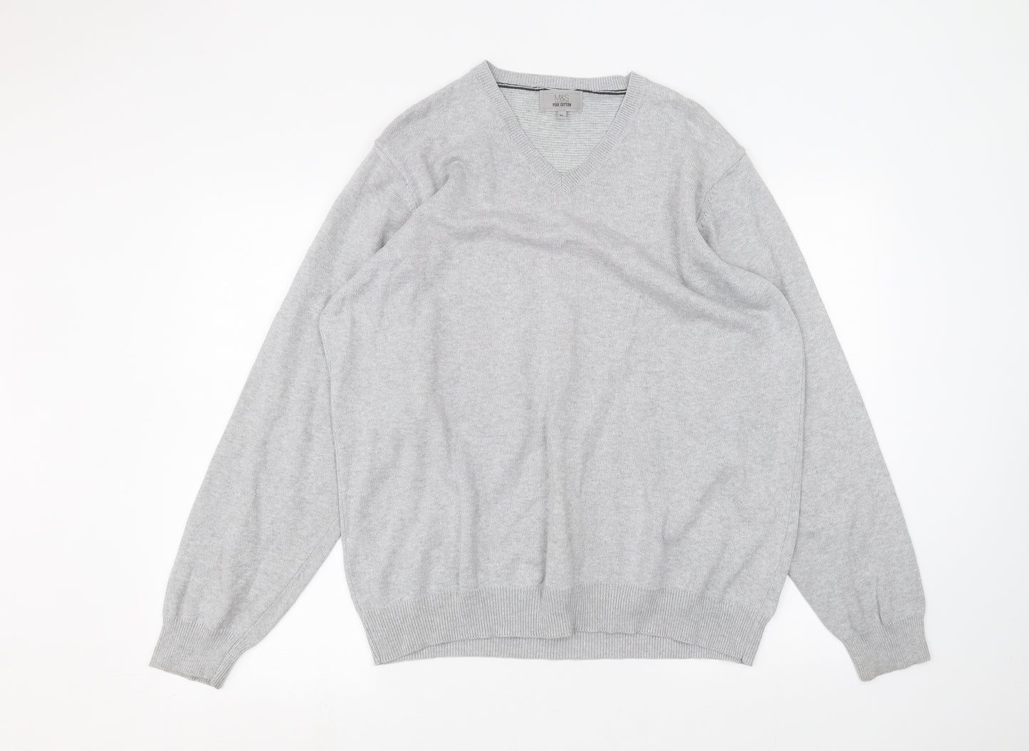 Marks and Spencer Mens Grey   Pullover Jumper Size XL