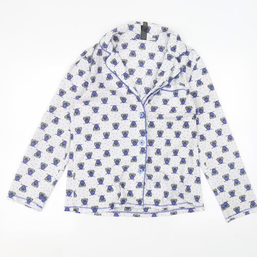 planet Womens White   Basic Button-Up Size S