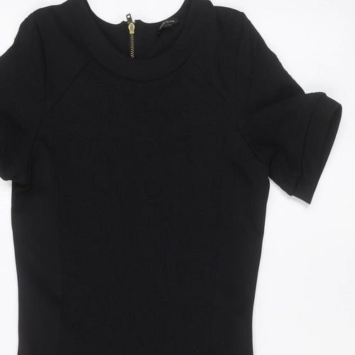 River Island Womens Black   Pencil Dress  Size 10