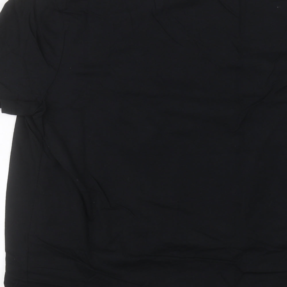 George Mens Black    T-Shirt Size XL
