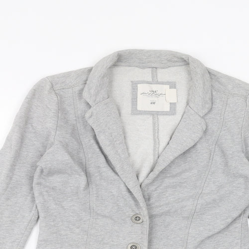 H&M Womens Grey   Jacket  Size S