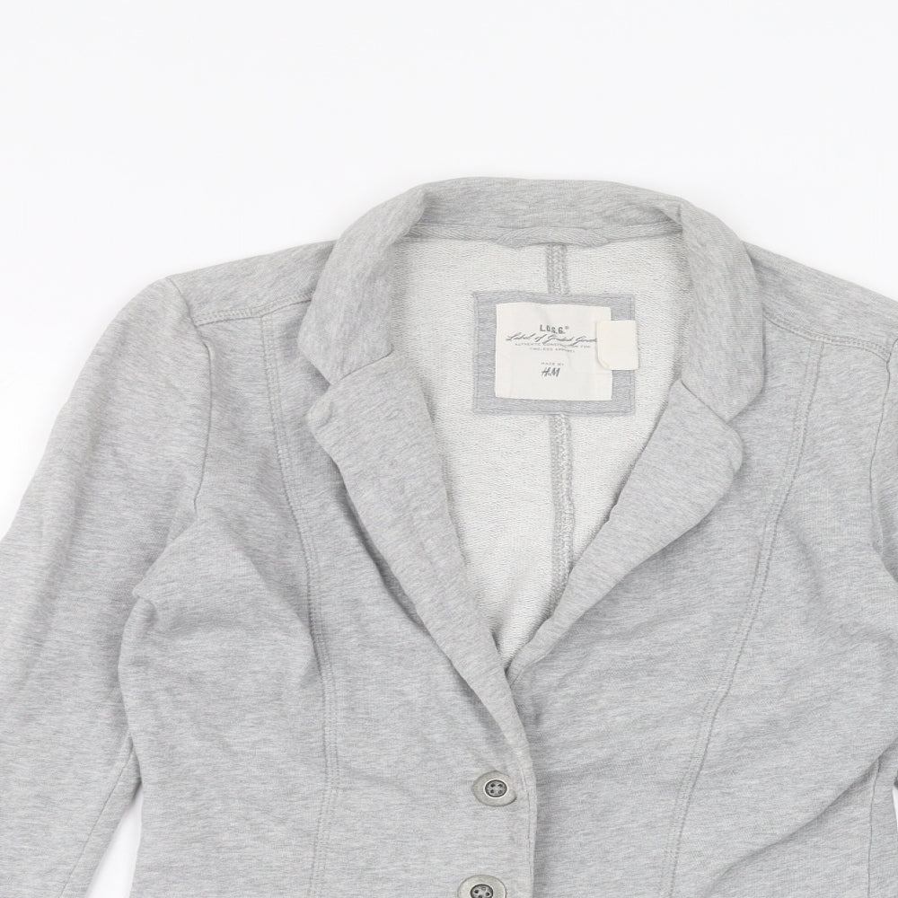 H&M Womens Grey   Jacket  Size S