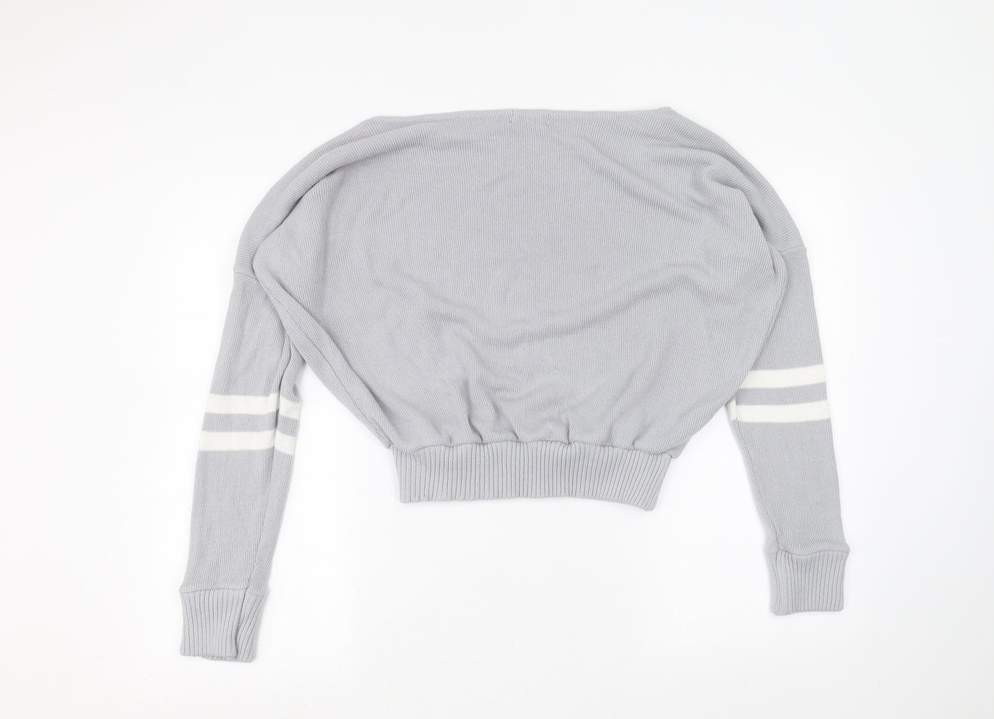 Boohoo Womens Blue   Pullover Jumper Size L