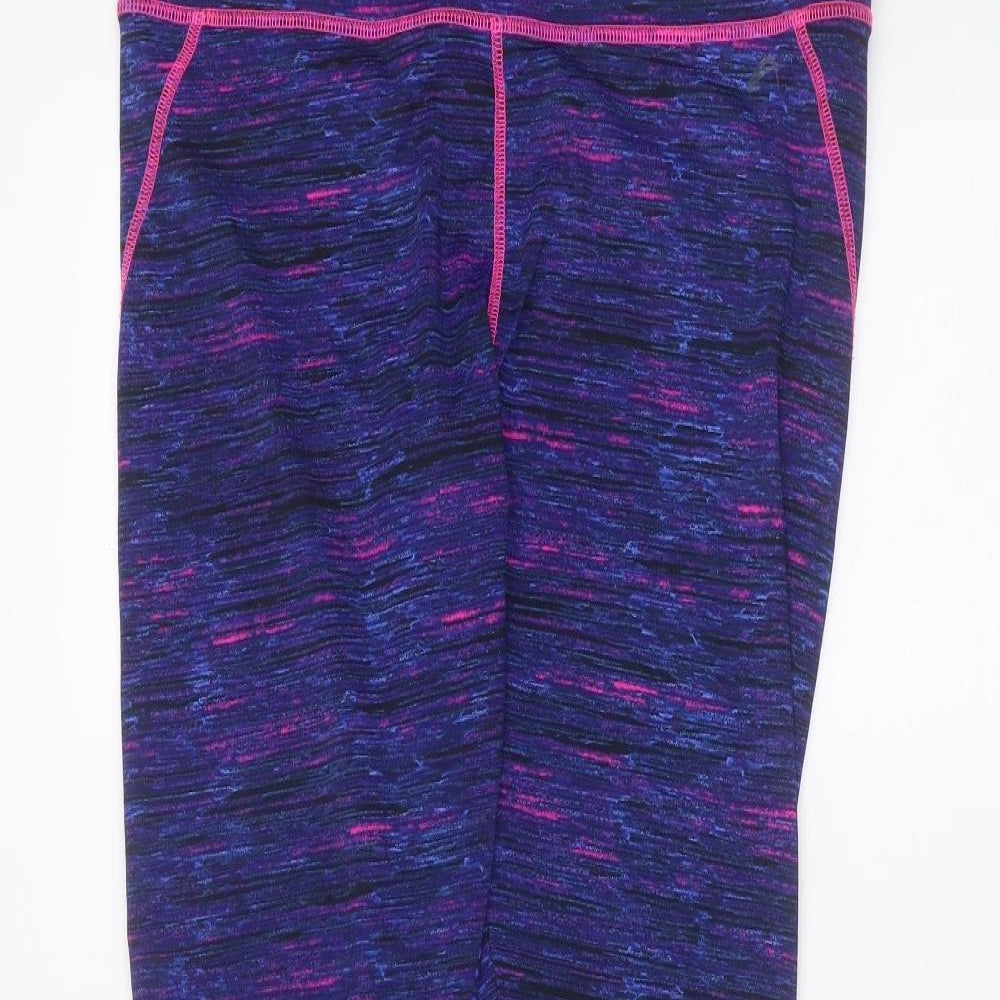 F&F Womens Purple   Jogger Leggings Size 14 L28 in