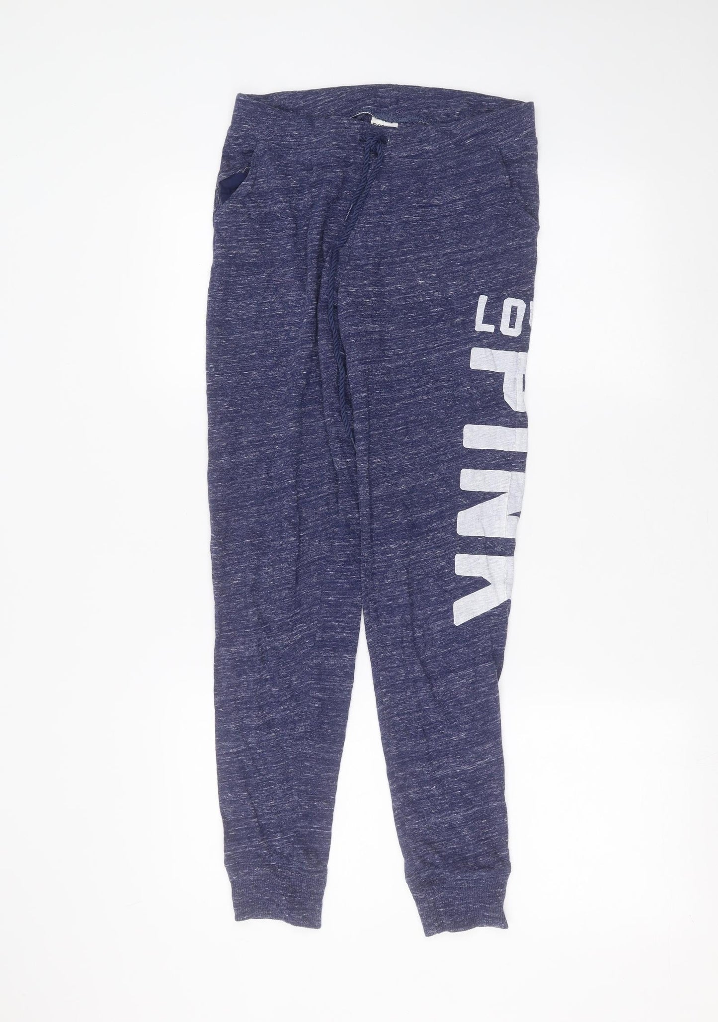PINK Womens Blue   Trousers  Size XS L26 in