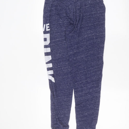 PINK Womens Blue   Trousers  Size XS L26 in
