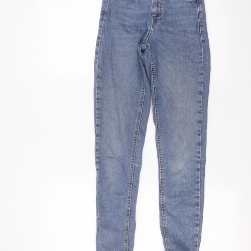 Topshop Womens Blue   Skinny Jeans Size 24 in L27 in