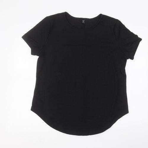 SheIn Womens Black   Basic T-Shirt Size XL