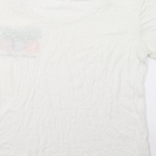 H&M Womens White   Basic T-Shirt Size S