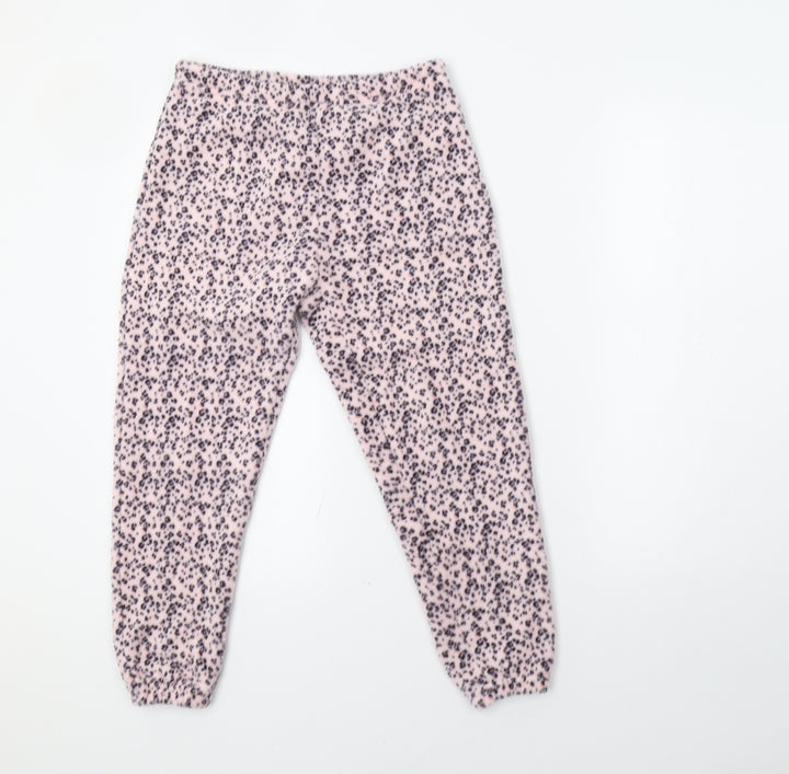 Dream Big Girls Pink Animal Print Lounge Pants Size 10-11 Years