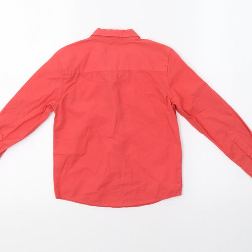 Frendz Boys Red   Basic Button-Up Size 3-4 Years