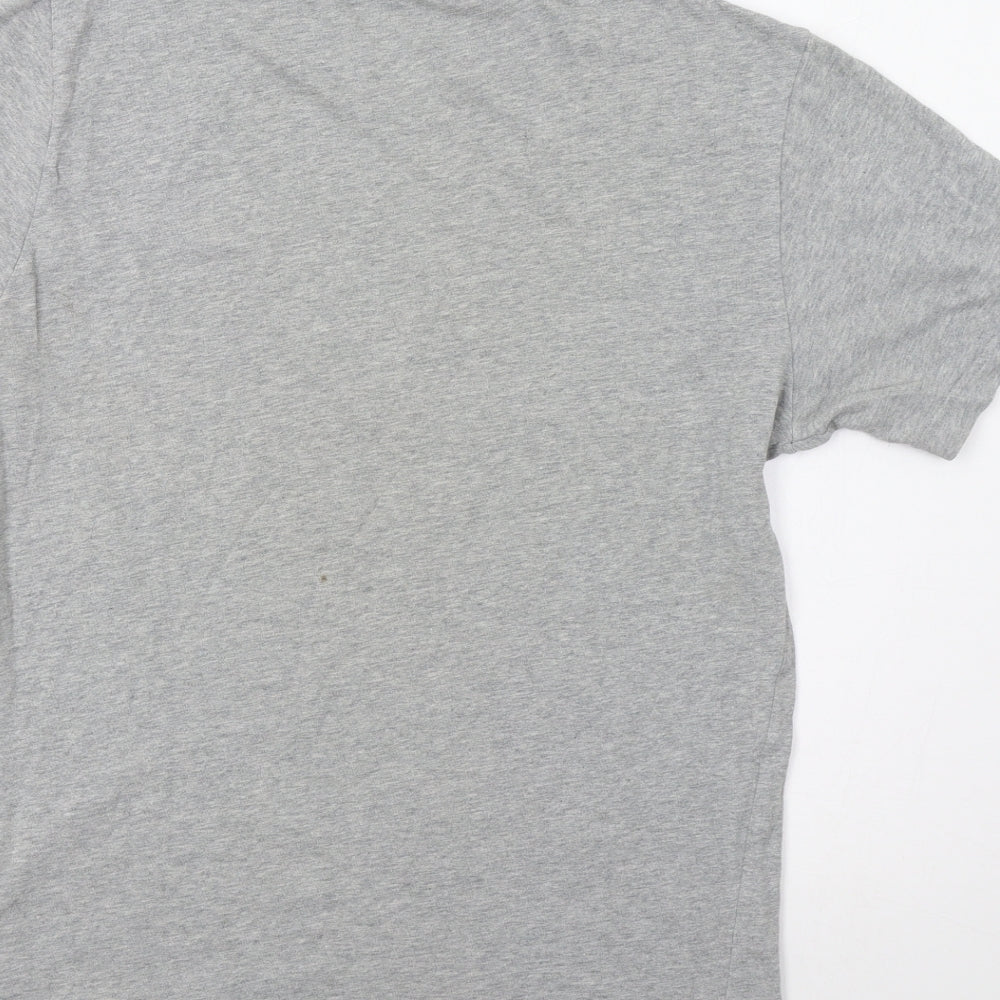 Nike Mens Grey    T-Shirt Size M