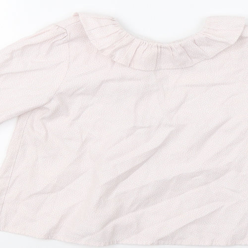 Yoedu Girls Pink Animal Print  Basic Button-Up Size 5 Years