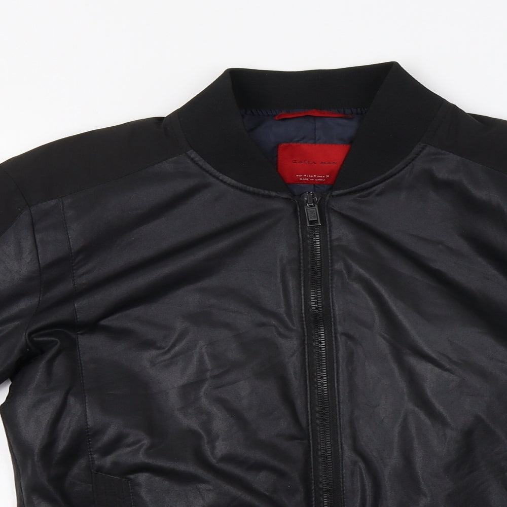Zara Mens Black   Jacket  Size M