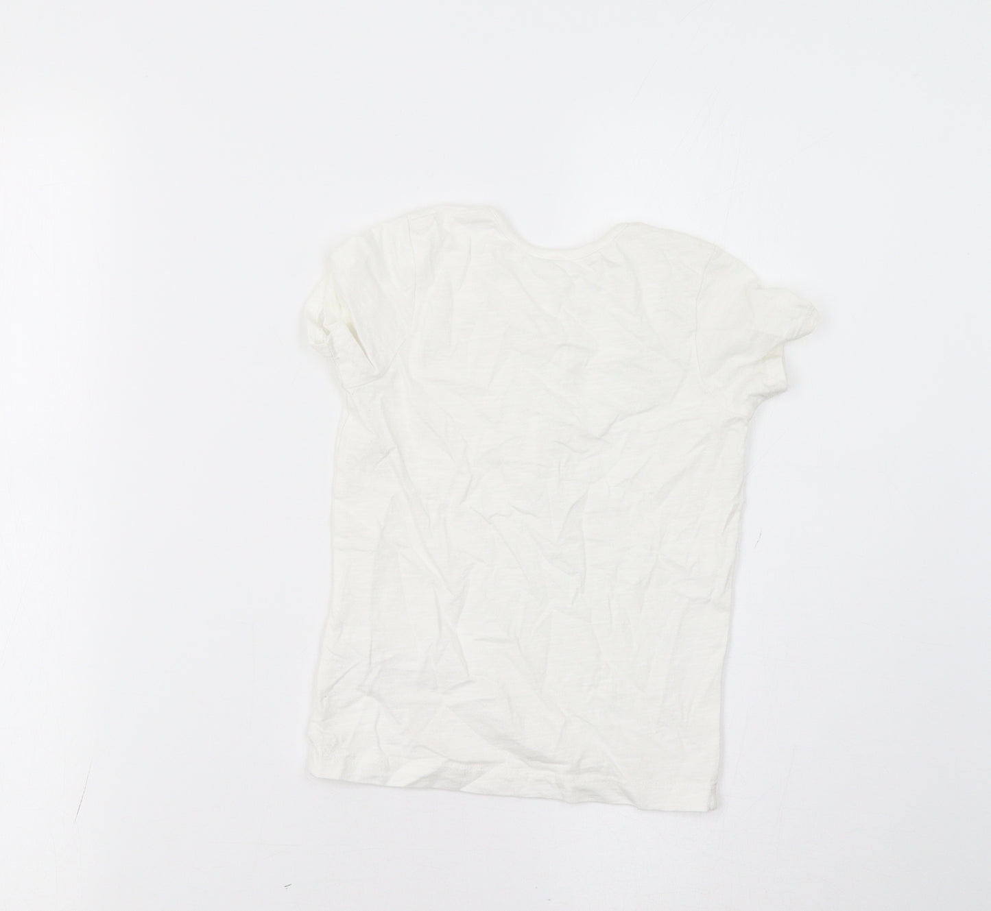 George Boys White   Basic Polo Size 3-4 Years