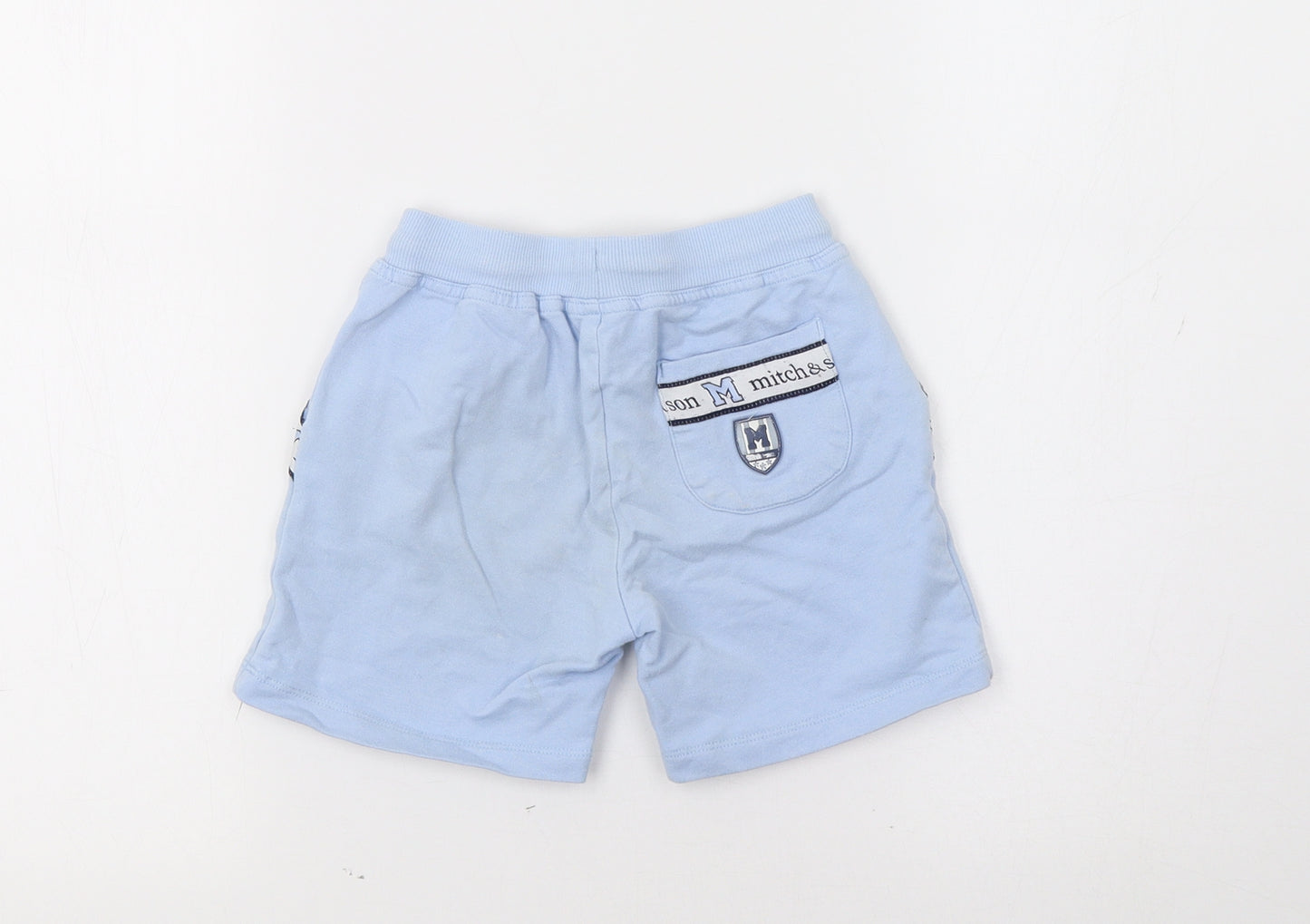Mitch & Son Boys Blue   Sweat Shorts Size 3 Years