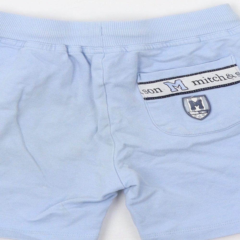 Mitch & Son Boys Blue   Sweat Shorts Size 3 Years